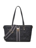 V?3Cate quilted-effect tote bag