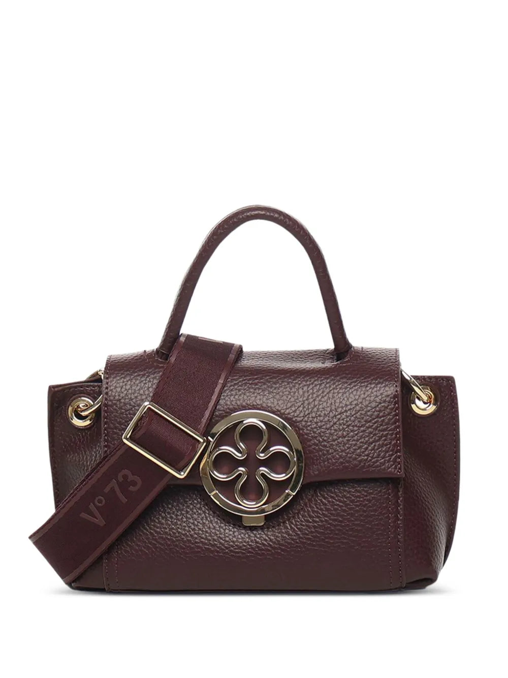 V?3Federica V logo-plaque shoulder bag