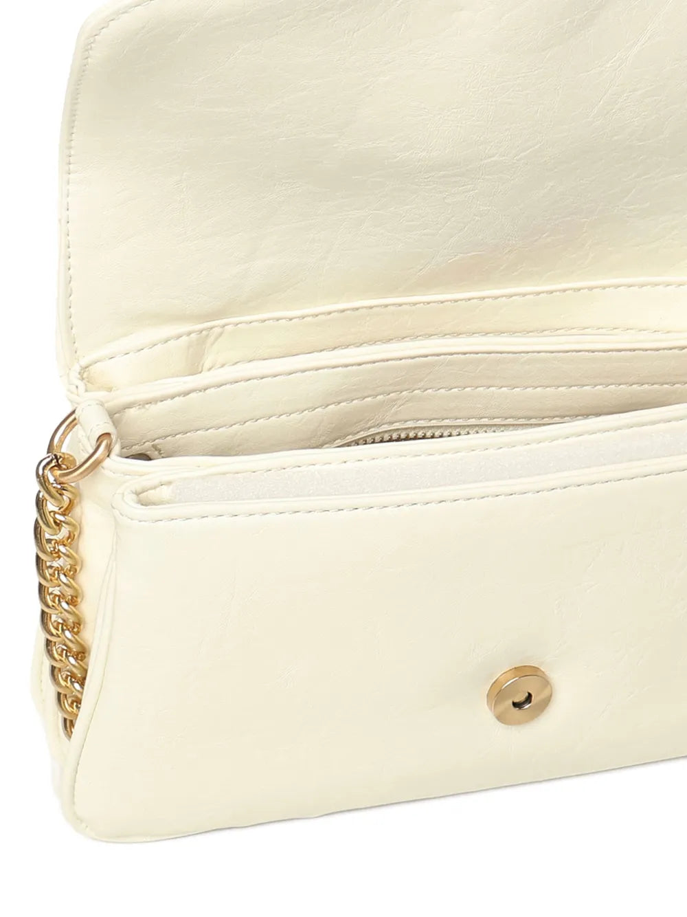 V?3Louise chain-strap logo-plaque shoulder bag