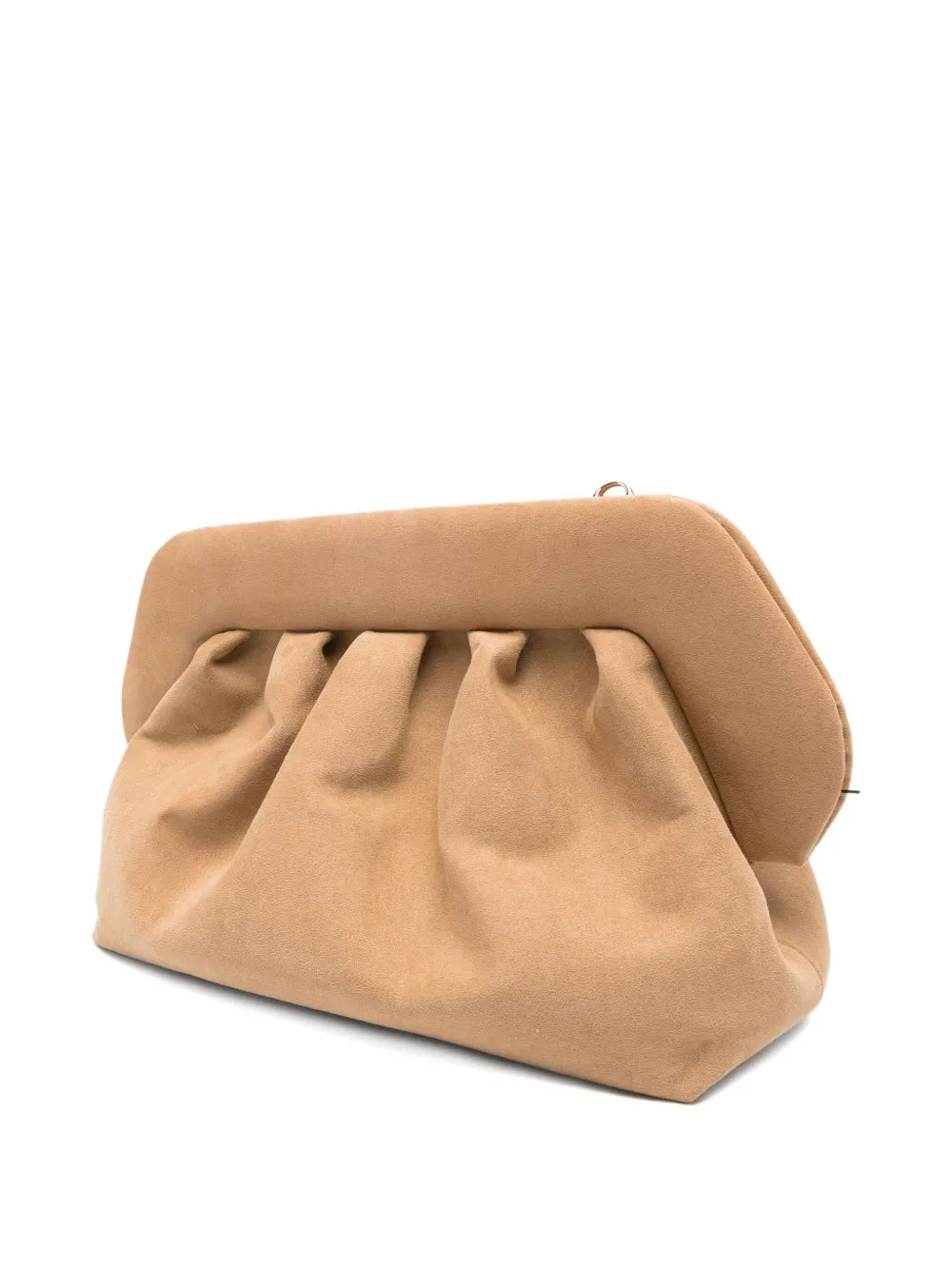 Themoir?aux-suede clutch bag