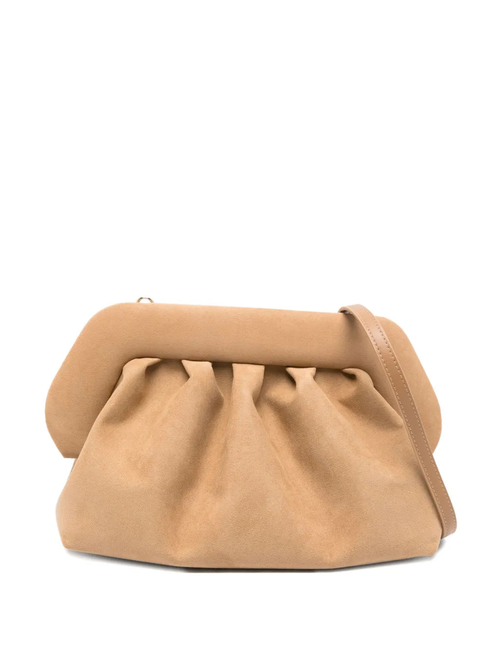 Themoir?aux-suede clutch bag