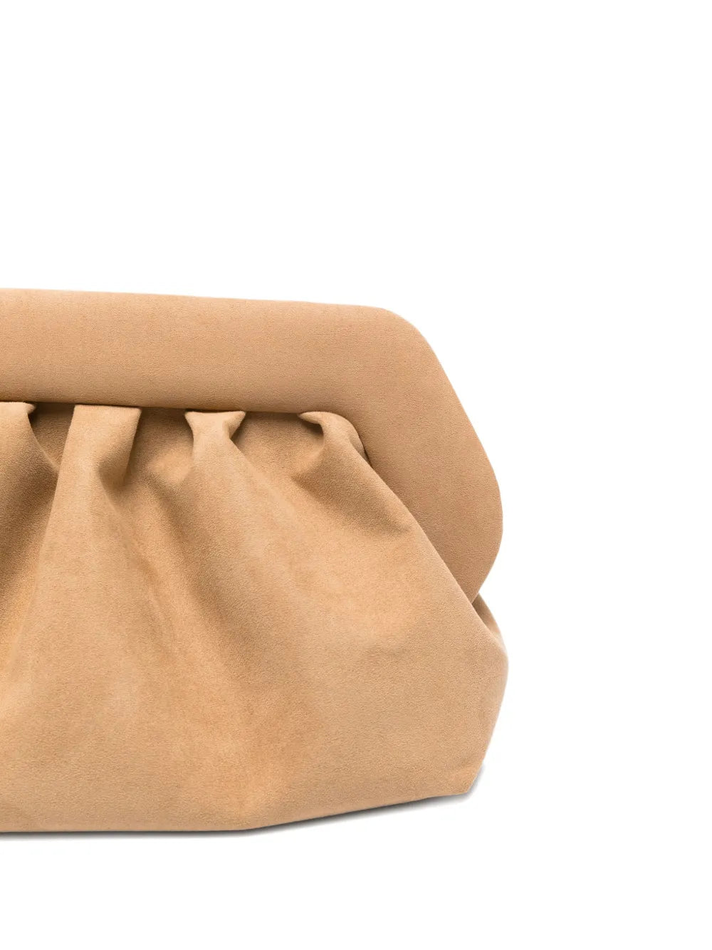 Themoir?aux-suede clutch bag