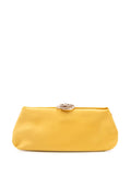 Pre-OwnedCHANEL Pre-Owned2011 Satin Crystal Camellia Evening Frame clutch bag