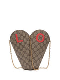 Pre-OwnedGucci Pre-Owned2016-2025 Valentines Day GG Supreme Love Heart Bag crossbody bag