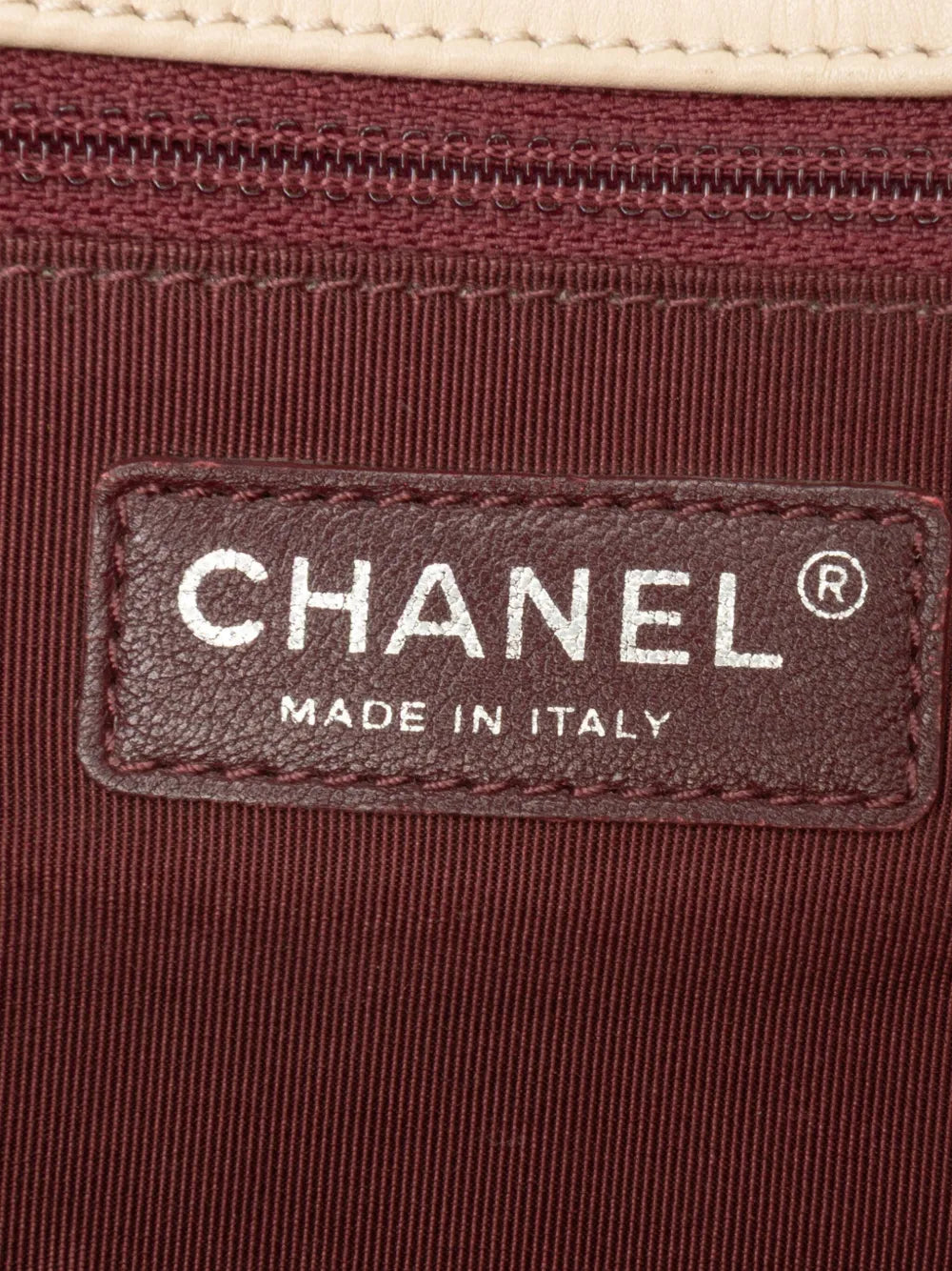 Pre-OwnedCHANEL Pre-Owned2014 CC Bicolor Quilted Calfskin and Caviar Single Flap crossbody bag