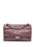 Pre-OwnedCHANEL Pre-Owned2008-2009 Reissue 2.55 Aged Metallic Calfskin Double Flap 226 shoulder bag