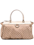Pre-OwnedGucci Pre-Owned2016-2025 Large GG Canvas Abbey D Ring tote bag