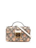 Pre-OwnedGucci Pre-Owned2016-2025 Mini GG Supreme Berry Padlock satchel