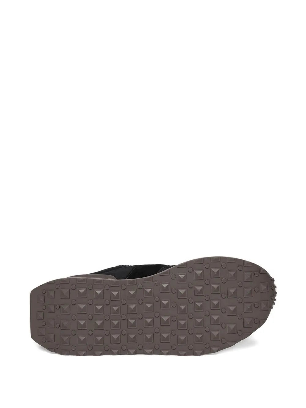 Mani e De Voir Monaco Suede-Leather Panelled Sneakers