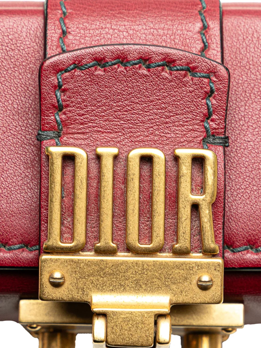 Pre-OwnedChristian Dior Pre-Owned2017 Lambskin Dioraddict Lockbox crossbody bag