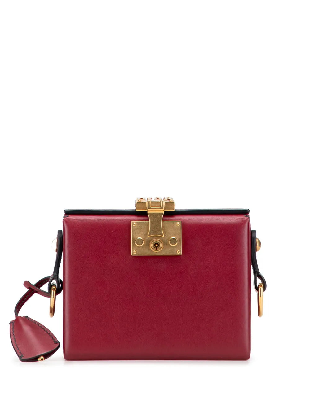 Pre-OwnedChristian Dior Pre-Owned2017 Lambskin Dioraddict Lockbox crossbody bag