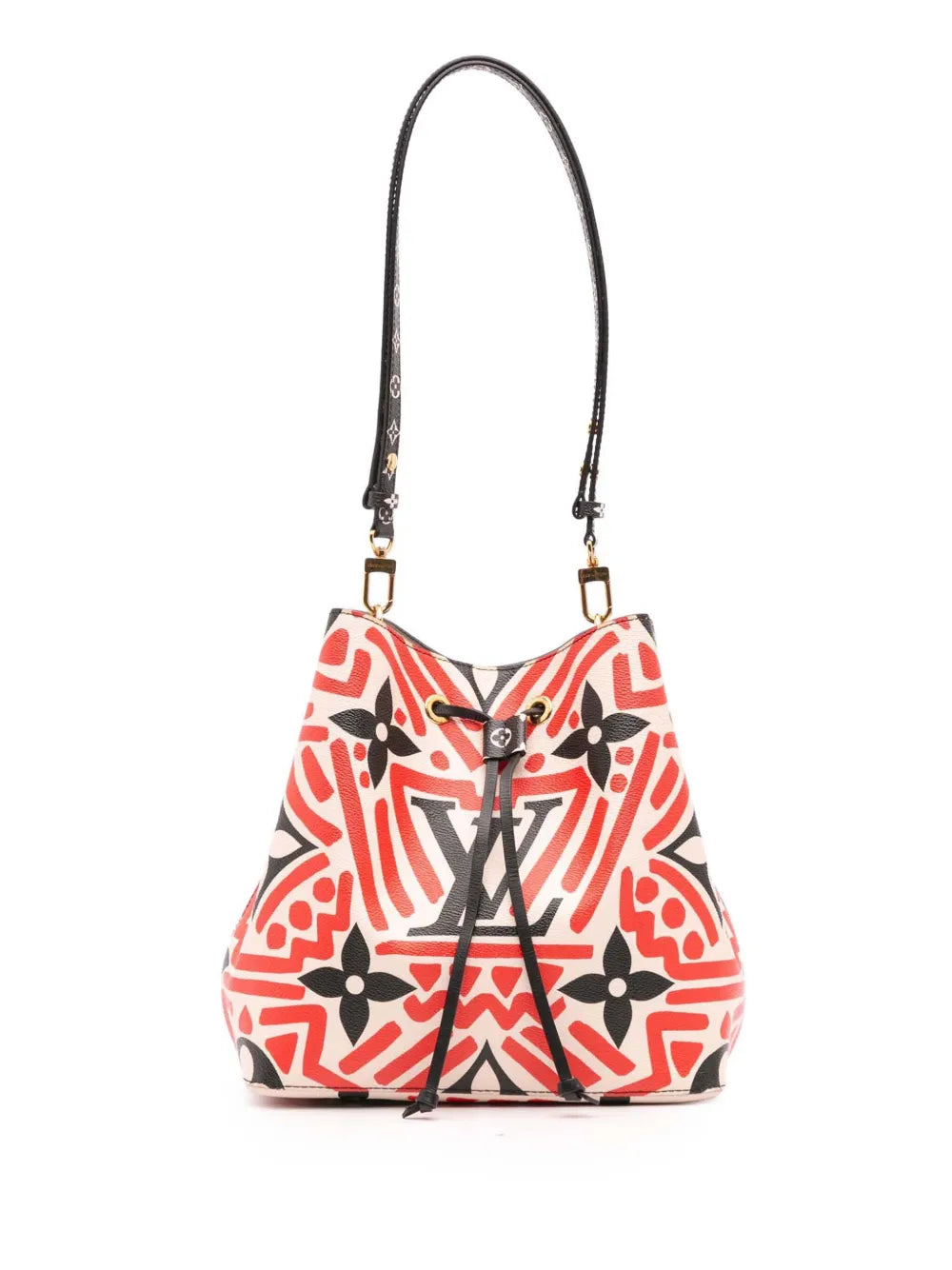 Pre-OwnedLouis Vuitton Pre-Owned2020 Monogram Giant Crafty Neonoe MM bucket bag