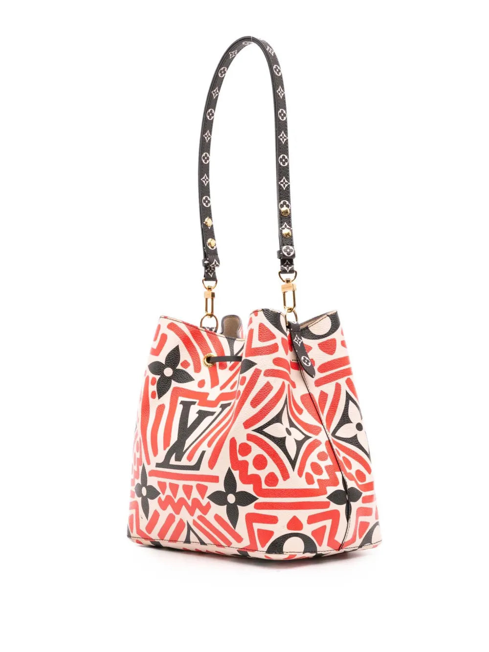 Pre-OwnedLouis Vuitton Pre-Owned2020 Monogram Giant Crafty Neonoe MM bucket bag