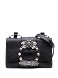 Pre-OwnedMiu Miu Pre-Owned2010-2025 Goatskin Madras Soft Calf Crystal Embellished crossbody bag
