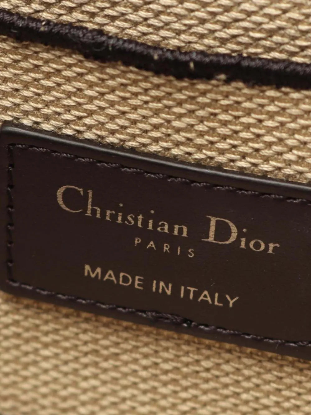 Pre-OwnedChristian Dior Pre-Owned2021 Mizza Small Embroidered Canvas Diortravel Leopard Vanity Case satchel