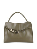 FRANCESCO BIASIAAlways-On clasp-detail leather tote bag