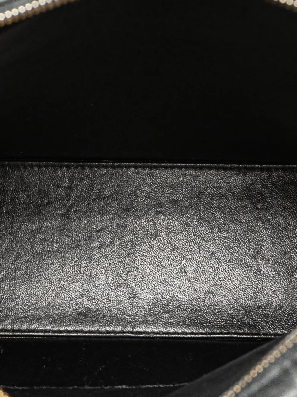 Pre-OwnedCHANEL Pre-Owned1997-1999 Lambskin Embroidered Logo tote bag