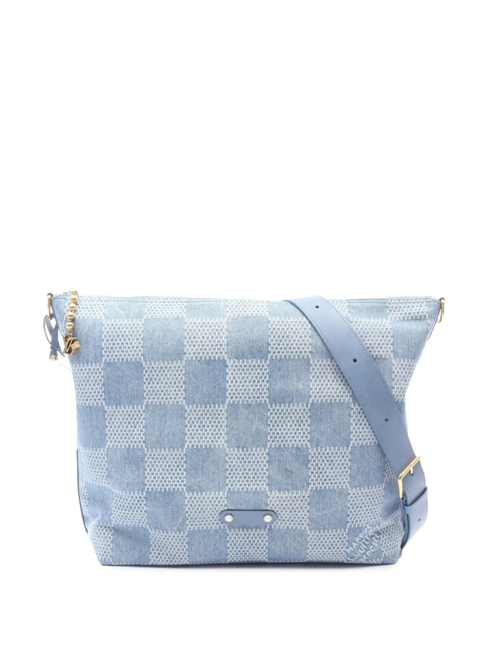 Pre-OwnedLouis Vuitton Pre-Owned2021-2025 Damier Denim 3D Vagabond Hobo crossbody bag