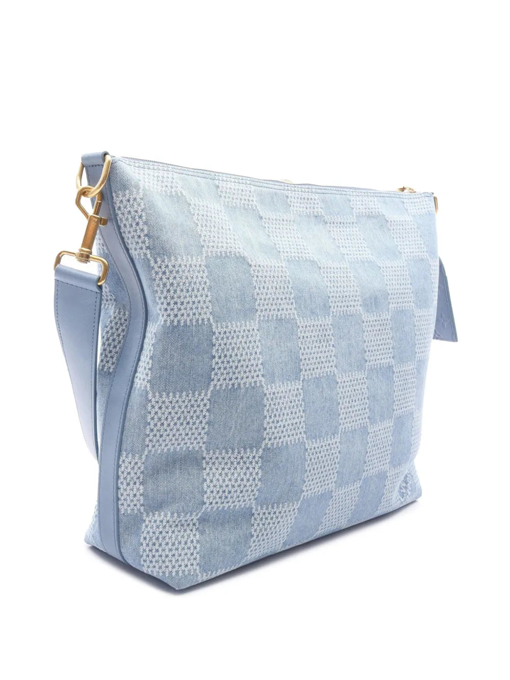 Pre-OwnedLouis Vuitton Pre-Owned2021-2025 Damier Denim 3D Vagabond Hobo crossbody bag