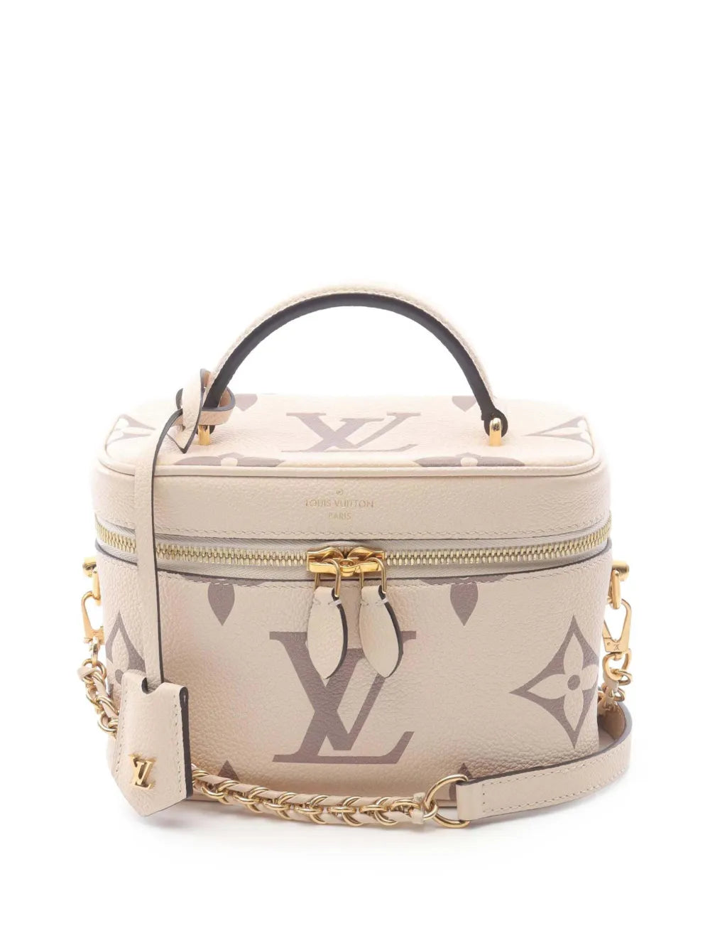 Pre-OwnedLouis Vuitton Pre-Owned2021 Bicolor Monogram Giant Empreinte Vanity PM satchel