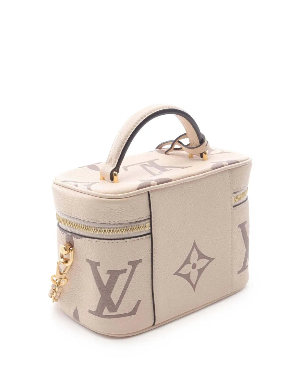 Pre-OwnedLouis Vuitton Pre-Owned2021 Bicolor Monogram Giant Empreinte Vanity PM satchel