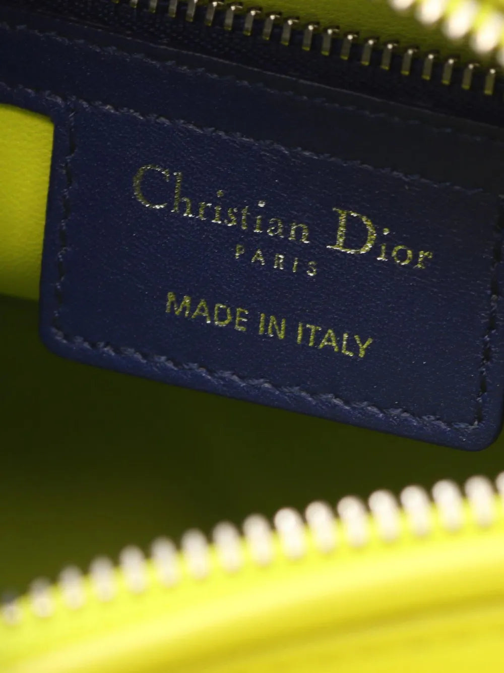 Pre-OwnedChristian Dior Pre-Owned2000-2025 Medium Tricolor Lambskin Cannage Lady Dior satchel