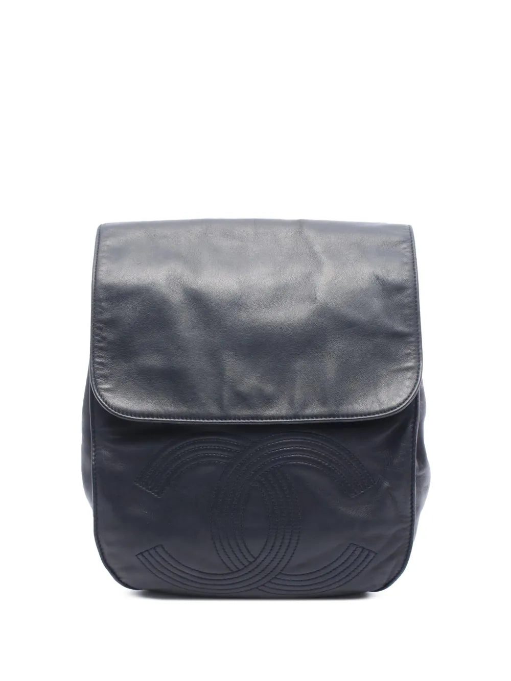 Pre-OwnedCHANEL Pre-Owned1996-1997 CC Stitched Lambskin backpack