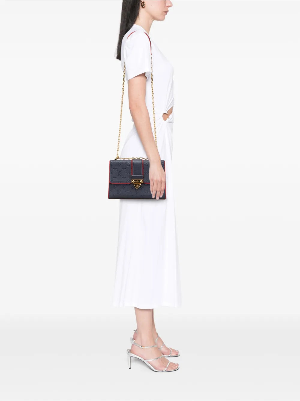 Pre-OwnedLouis Vuitton Pre-Owned2018 Monogram Empreinte Saint Sulpice PM shoulder bag
