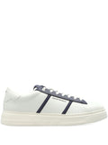 Emporio Armani Leather Panelled Sneakers