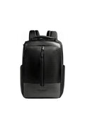 PIQUADROzip-detail laptop backpack