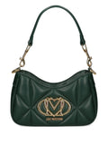 Love Moschinoquilted logo-plaque shoulder bag