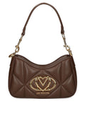 Love Moschinosmall quilted logo-plaque shoulder bag
