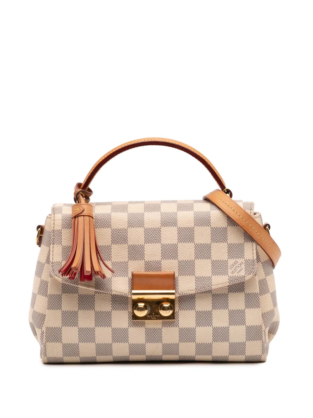 Pre-OwnedLouis Vuitton Pre-Owned2016 Damier Azur Croisette satchel