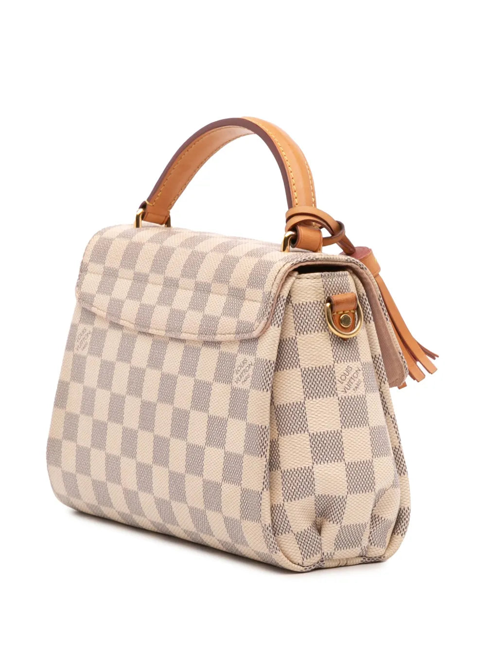 Pre-OwnedLouis Vuitton Pre-Owned2016 Damier Azur Croisette satchel