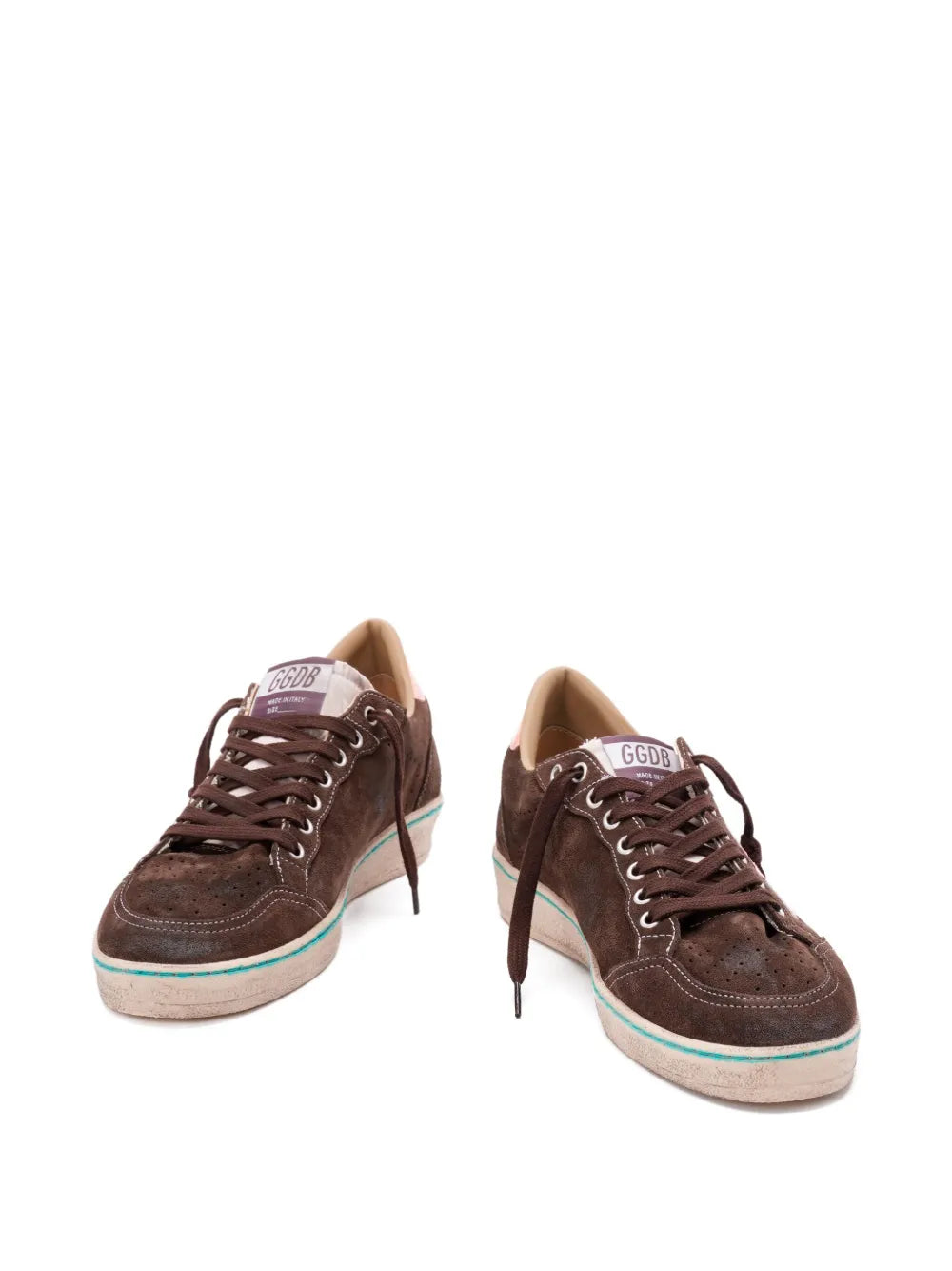 Golden Goose Star-Applique Suede Sneakers