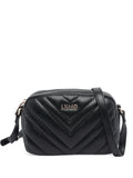 LIU JOquilted logo-plaque shoulder bag