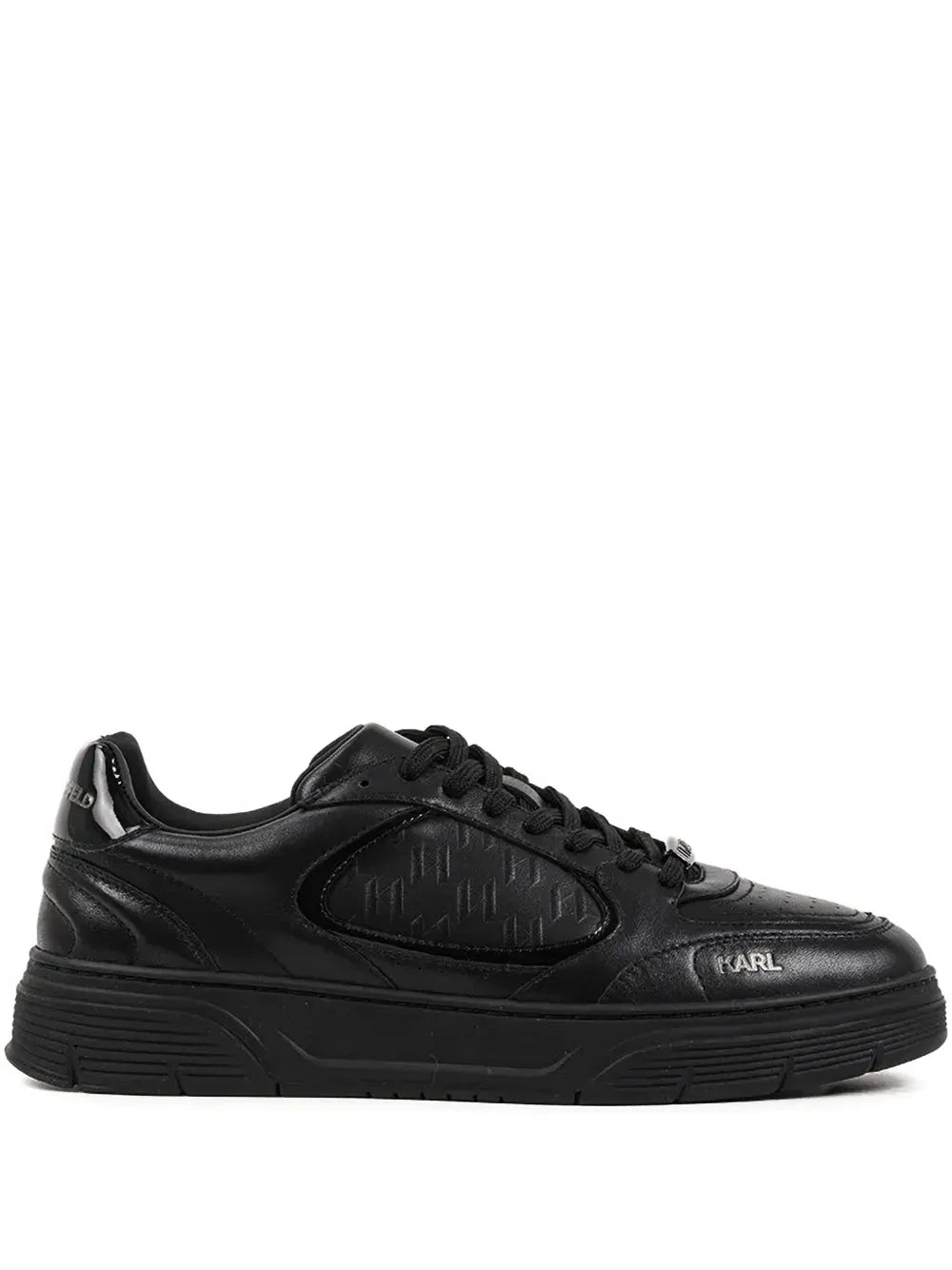 Karl Lagerfeld Kourtney Embossed-Logo Sneakers