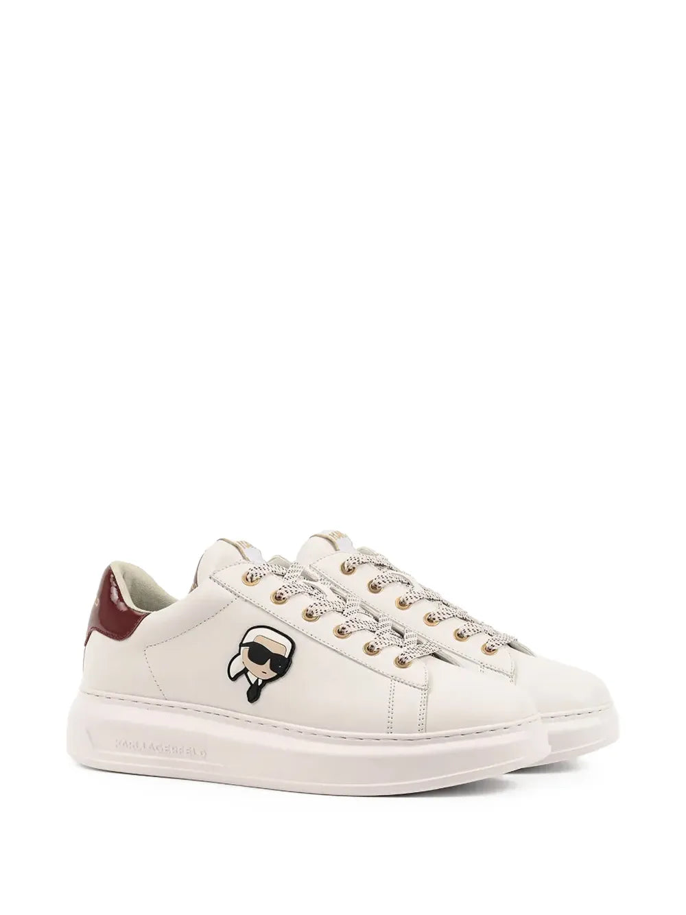 Karl Lagerfeld Kapri Leather Sneakers