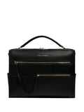 PIQUADROzip handle laptop bag