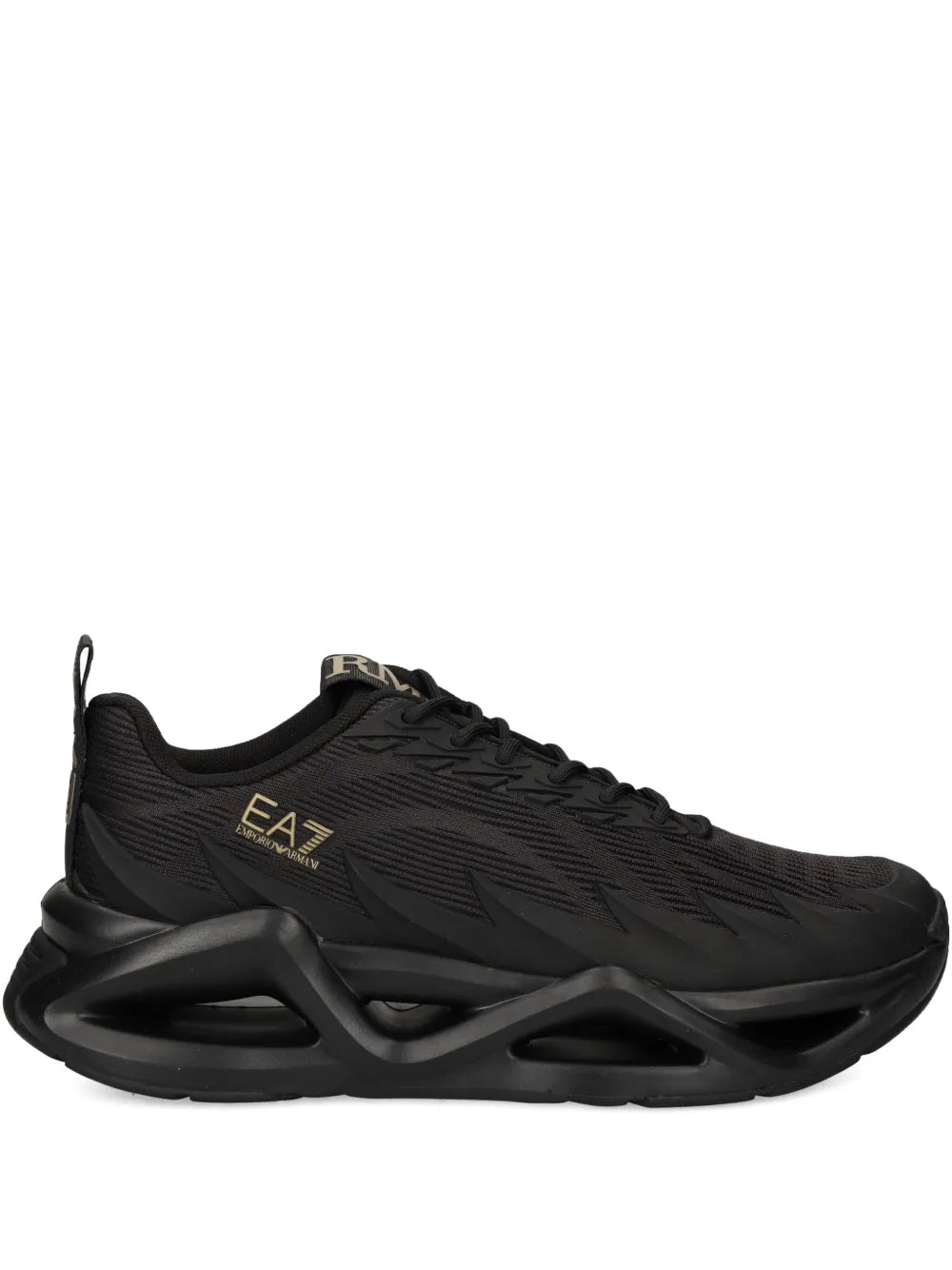 Ea7 Emporio Armani Ea7 Logo-Detail Lace-Up Sneakers