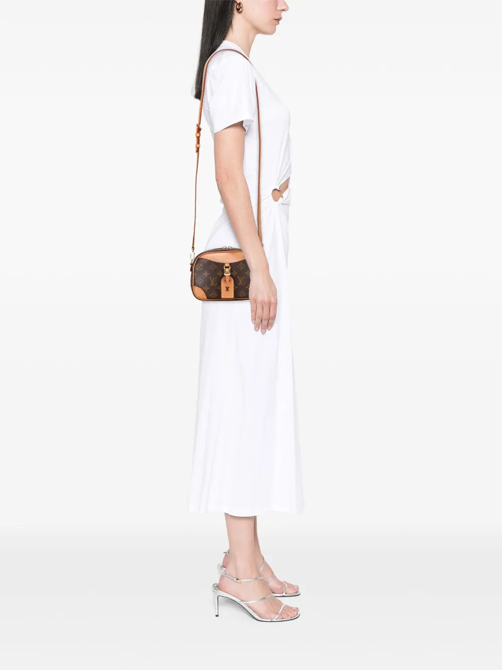Pre-OwnedLouis Vuitton Pre-Owned2020 Monogram Mini Deauville crossbody bag