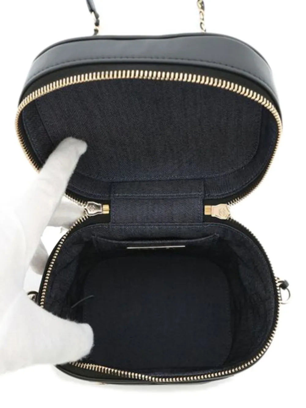 Pre-OwnedCHANEL Pre-Owned2019 Lambskin CC Mania Case vanity bag
