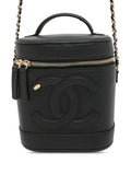 Pre-OwnedCHANEL Pre-Owned2019 Lambskin CC Mania Case vanity bag