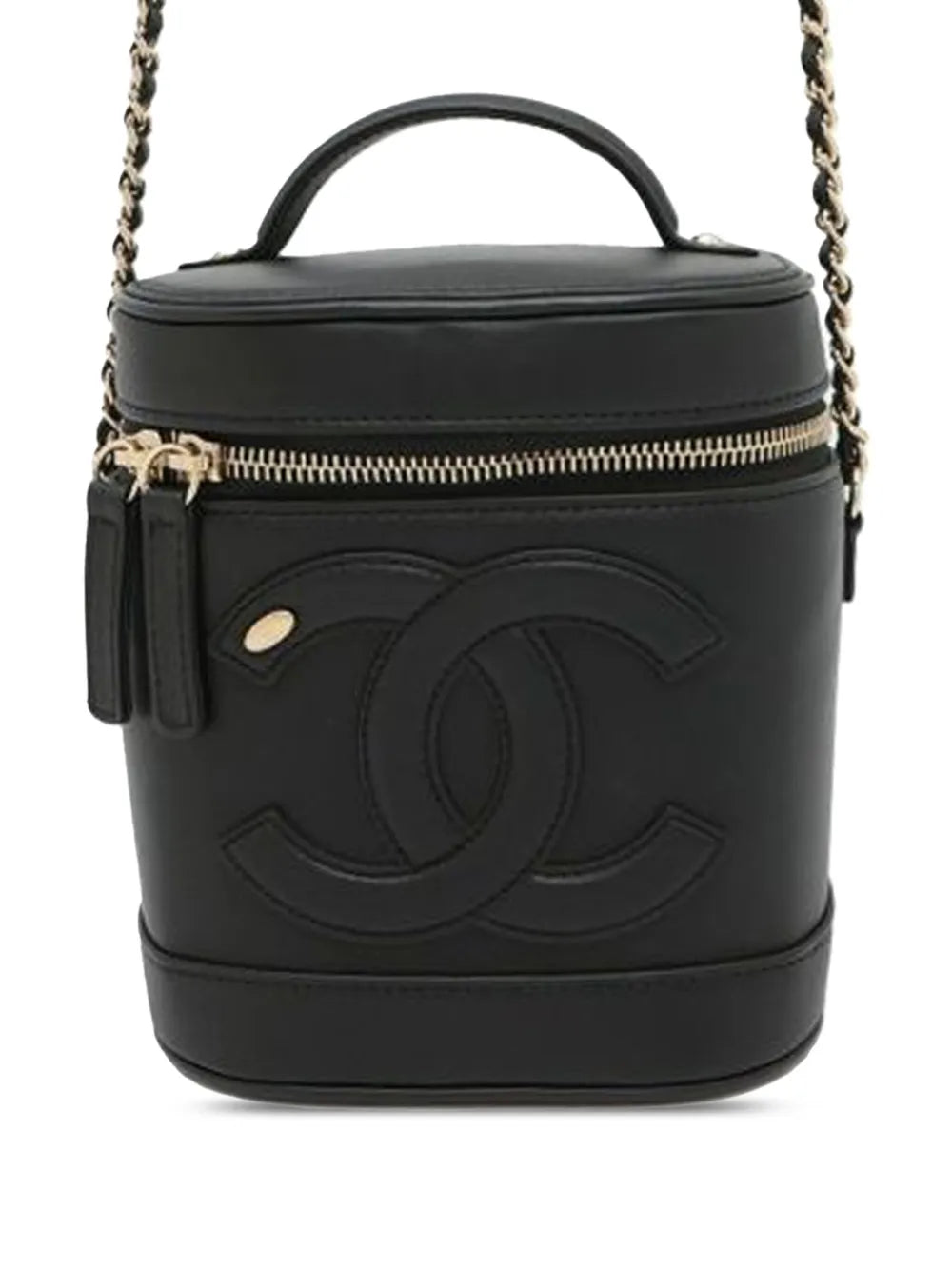 Pre-OwnedCHANEL Pre-Owned2019 Lambskin CC Mania Case vanity bag