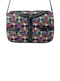 Pre-OwnedCHANEL Pre-Owned2016-2017 Small Tweed and Lambskin Girl Clutch on Chain crossbody bag