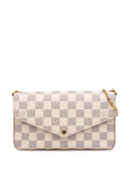 Pre-OwnedLouis Vuitton Pre-Owned2016 Damier Azur Pochette Felicie crossbody bag