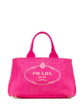 Pre-OwnedPrada Pre-Owned2013-2025 Canvas Canapa Logo satchel