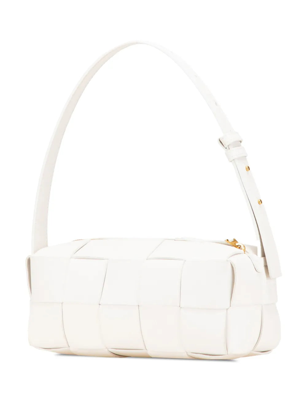 Pre-OwnedBottega Veneta Pre-Owned2012-2025 Small Lambskin Intrecciato Brick Cassette shoulder bag