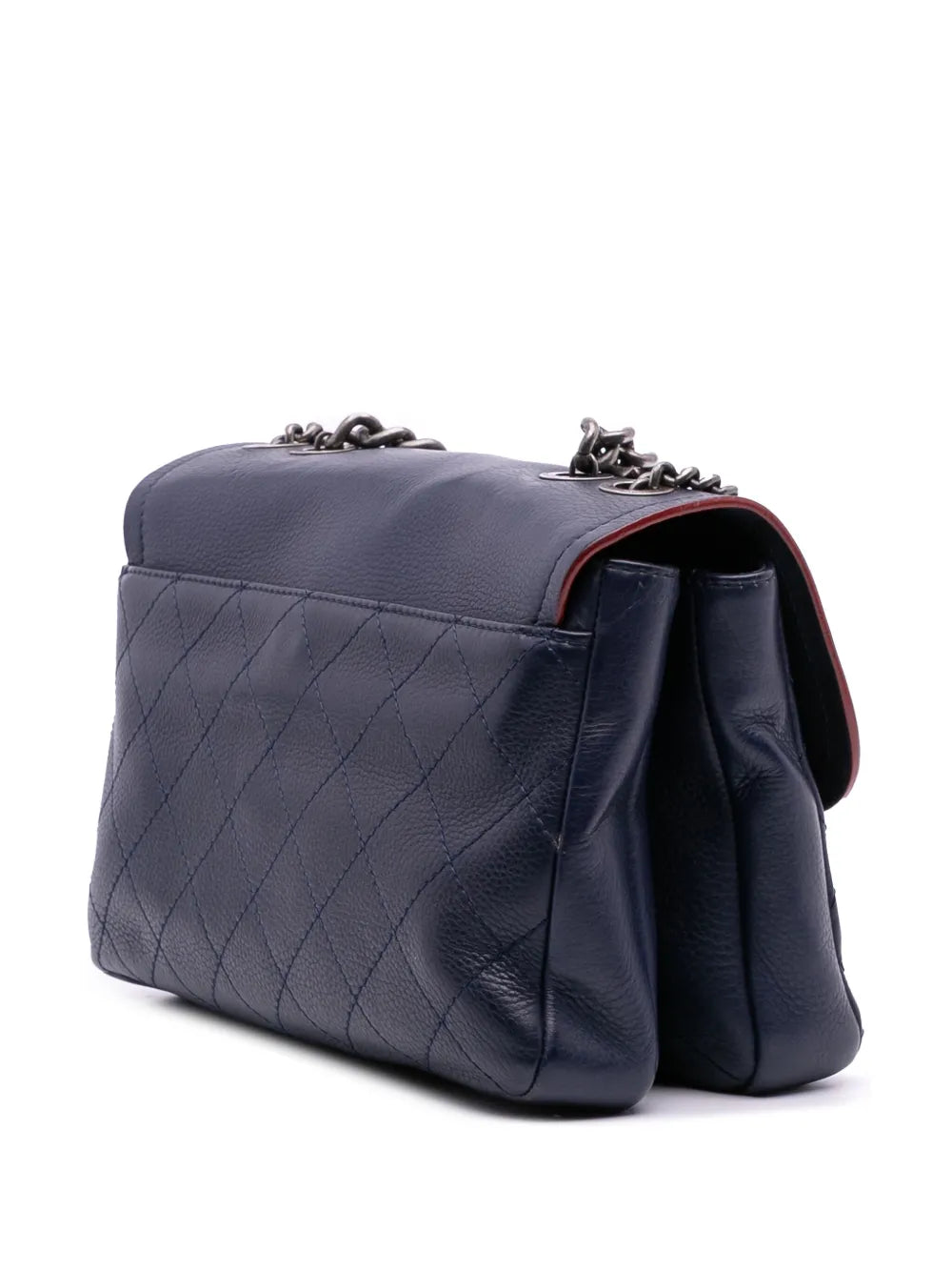 Pre-OwnedCHANEL Pre-Owned2018 Paris-Greece Calfskin Archi Chic Flap satchel