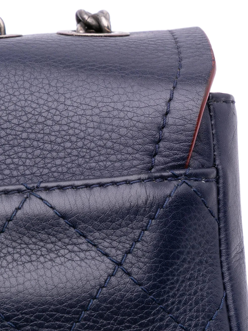 Pre-OwnedCHANEL Pre-Owned2018 Paris-Greece Calfskin Archi Chic Flap satchel